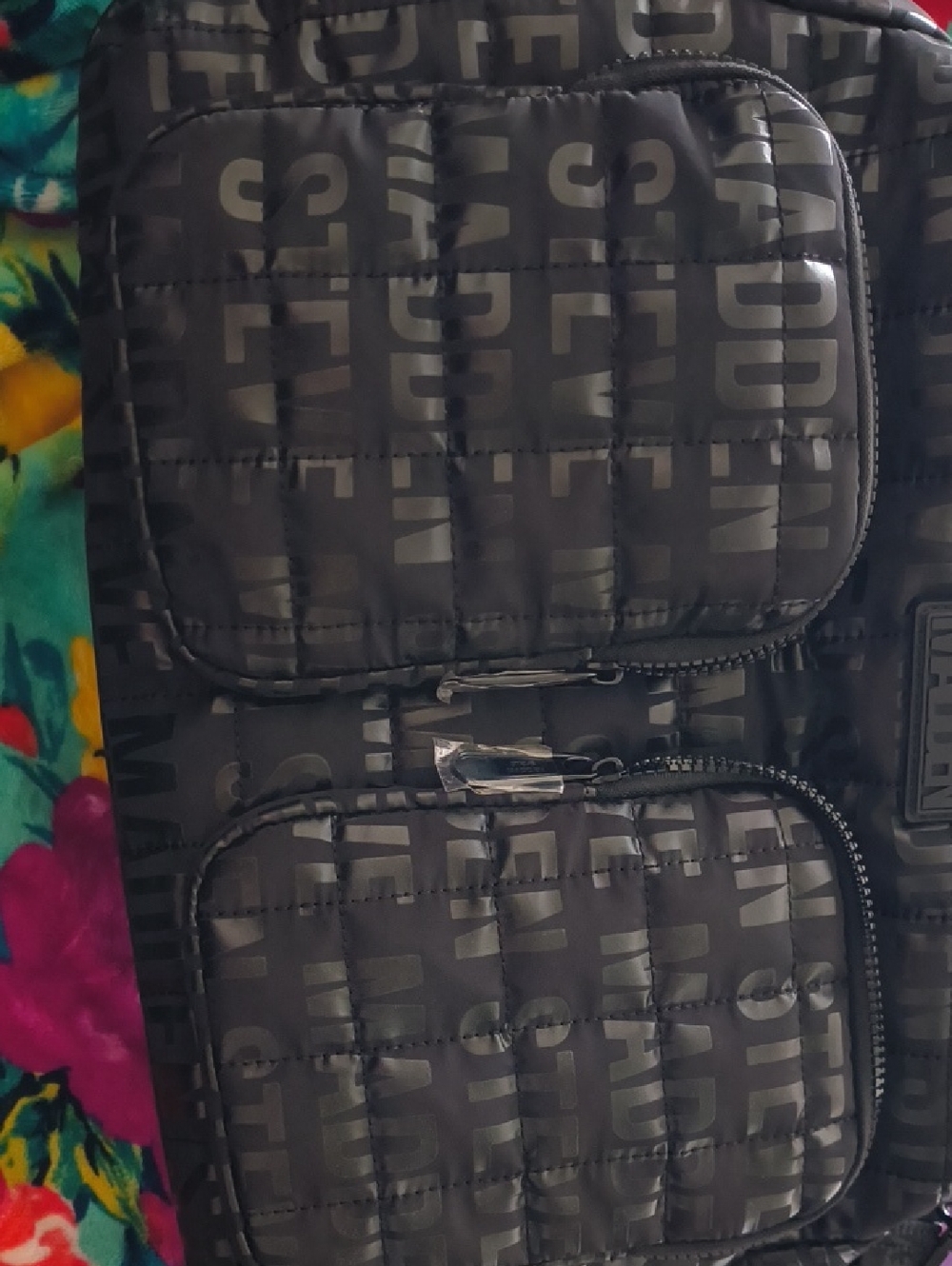 Steve Madden Black Weekender Bag NWOT - Picture 10 of 11